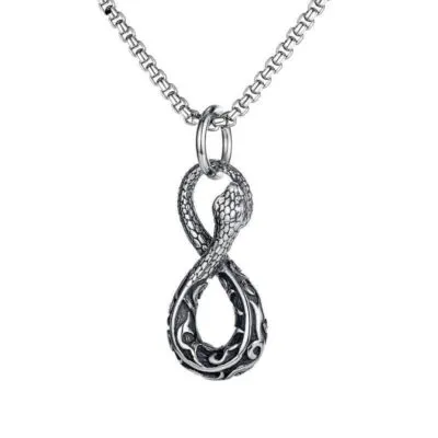 Collier Viking Serpent Jormungand