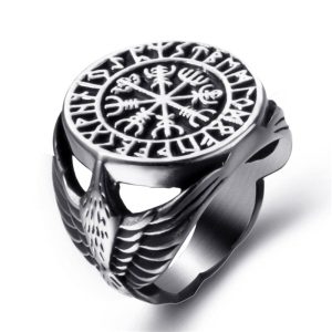 Bague Viking Vegvisir