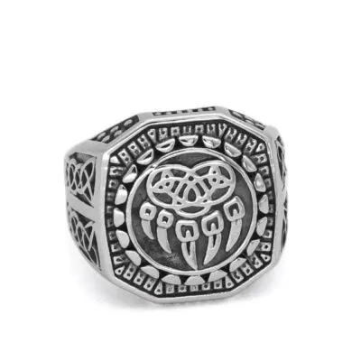 Bague Viking Pattes d'Ours