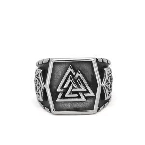 Bague Viking Valknut