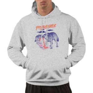 Sweat-shirt Viking Loup