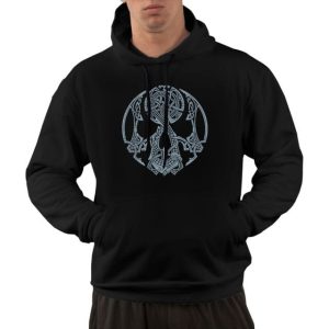 Sweat-shirt Viking Crâne De Guerrier