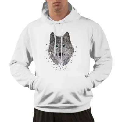 Pull Viking Motif Loup