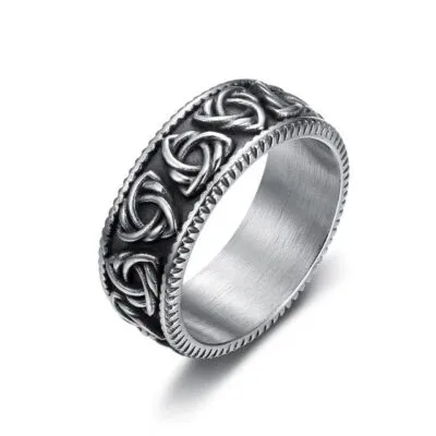 Bague Viking Triquetra Trois Nornes
