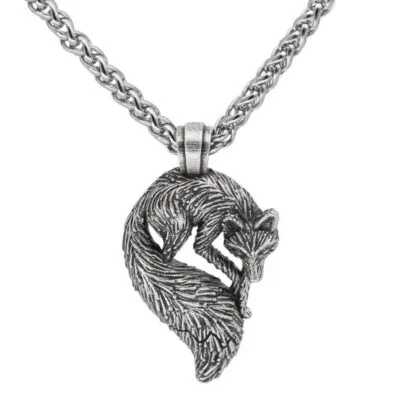 Collier Viking Loup Fenrir