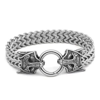 Bracelet Viking Loup Fenrir