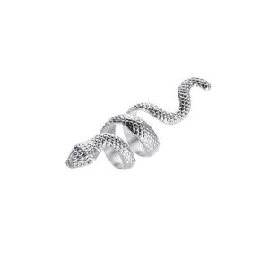 Bague Viking Serpent de Midgard