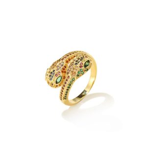 Bague Viking Serpent de Midgard
