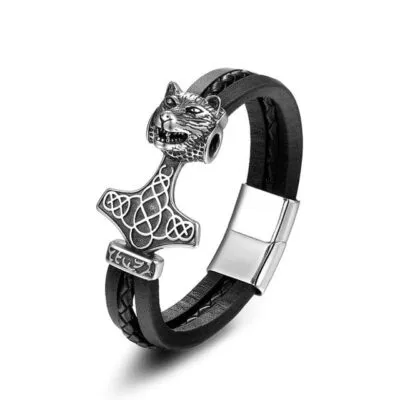 Bracelet Viking Fenrir