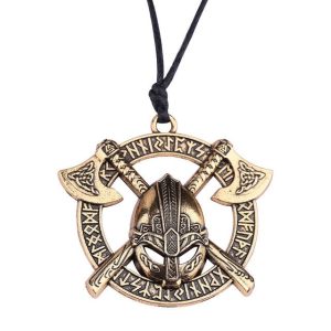 Collier viking guerrier viking