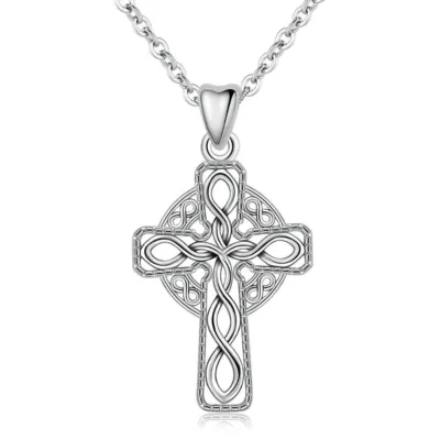 Collier Croix Celtique des Calvaires Bretons