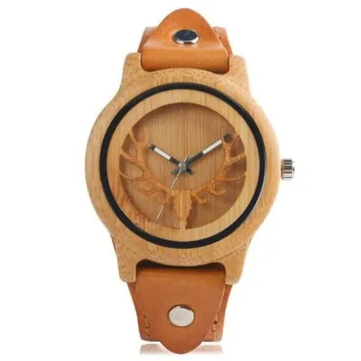 Montre Viking Eikthyrnir Gravée