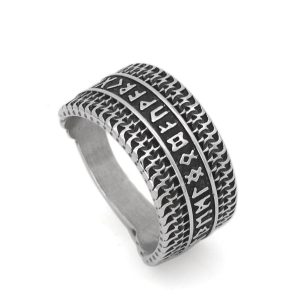 Bague Viking Vieux Futhark