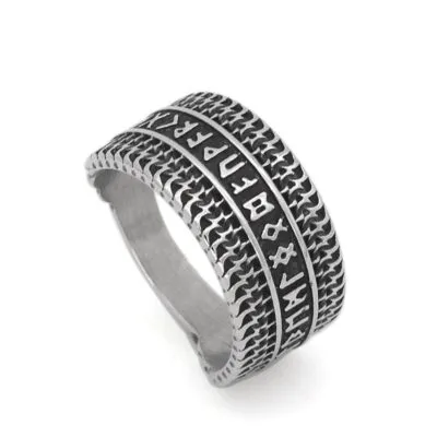 Bague Viking Vieux Futhark