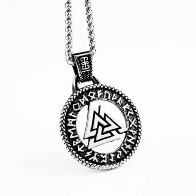 Collier Viking Valknut