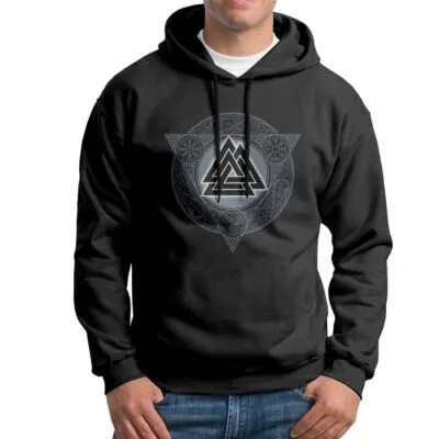Sweat-shirt à capuche Valknut