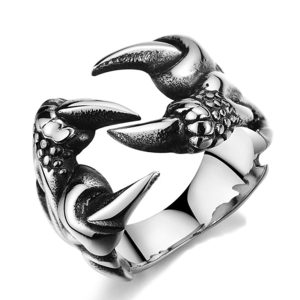 Bague Viking La Griffe De Jormungand