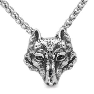 Collier Viking Loup Fenrir