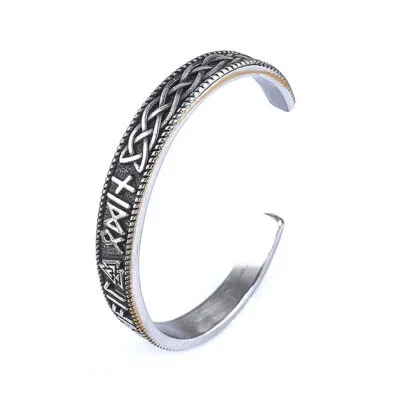 Bracelet Viking Valknut