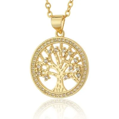 Pendentif arbre de vie en or