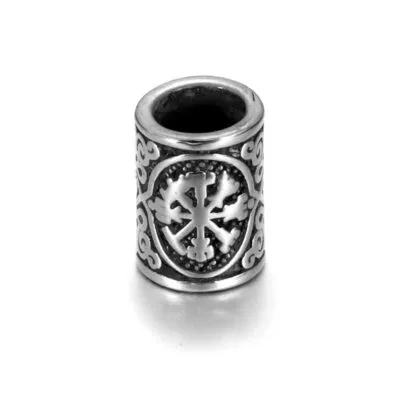Perle en Acier Rune Vegvisir