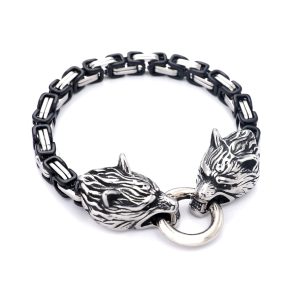 Bracelet Viking Loup Fenrir