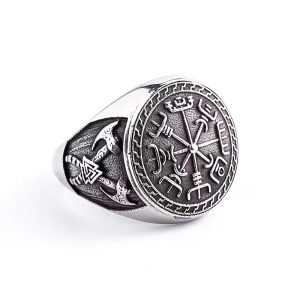 Bague Viking Vegvisir