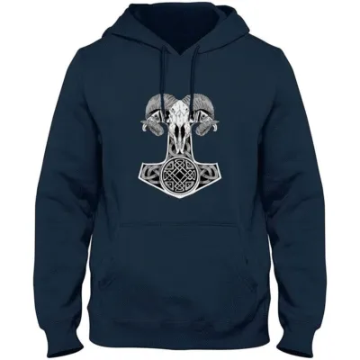 Pull Viking Mjolnir Crâne