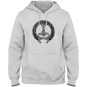 Sweat-Shirt Viking Fenrir & Mjolnir