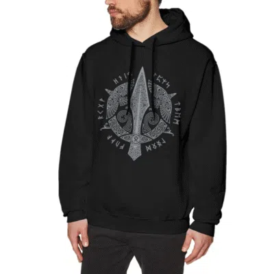 Sweat-shirt à capuche Gungnir