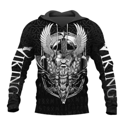 Pull Viking Odin Noir