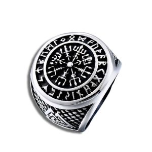 Bague Viking Vegvisir