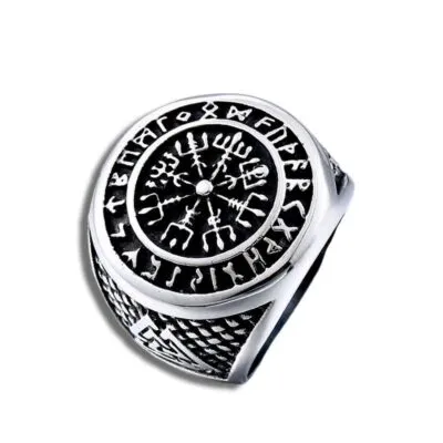 Bague Viking Vegvisir